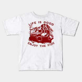 Jeep Life Is Good Kids T-Shirt